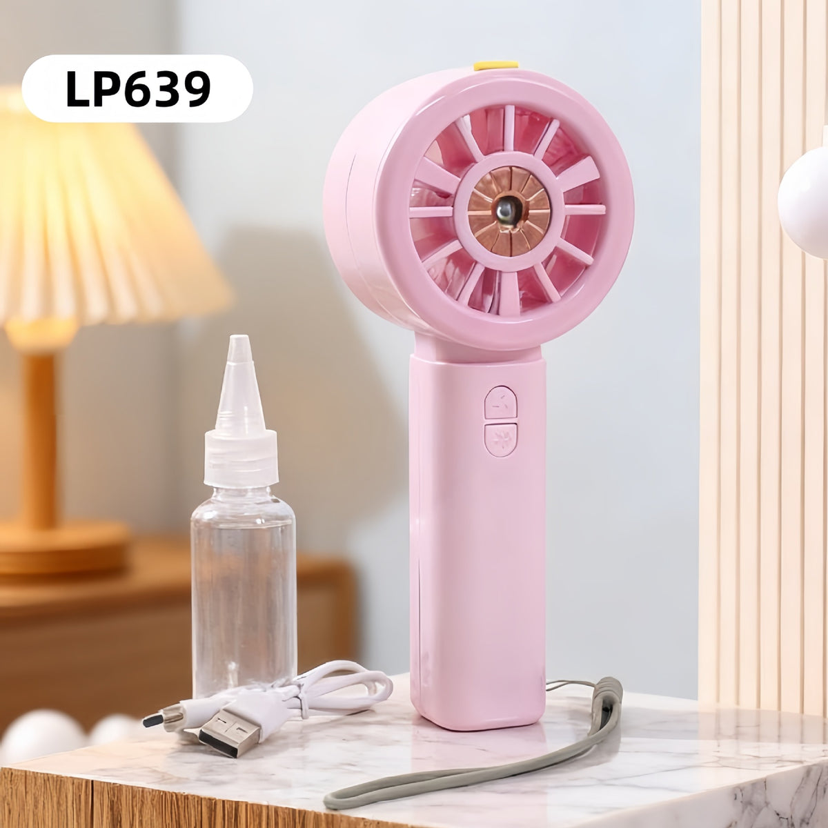 Charging small fan