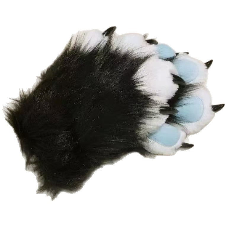 Adult Plush Animal Costume Gloves Boots Wings