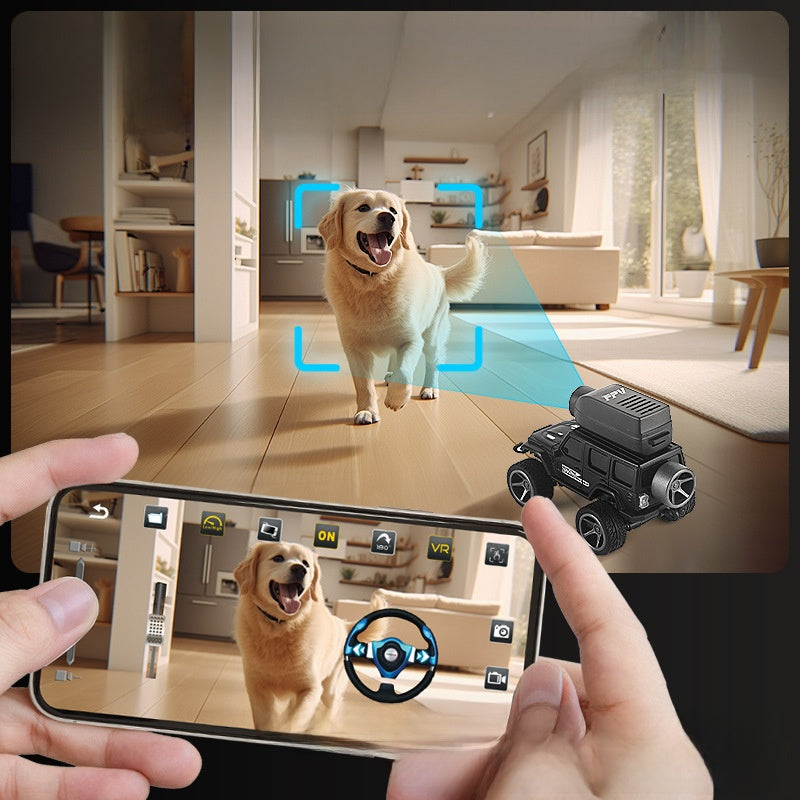Mini Alloy Off-Road Remote Control Car with Camera