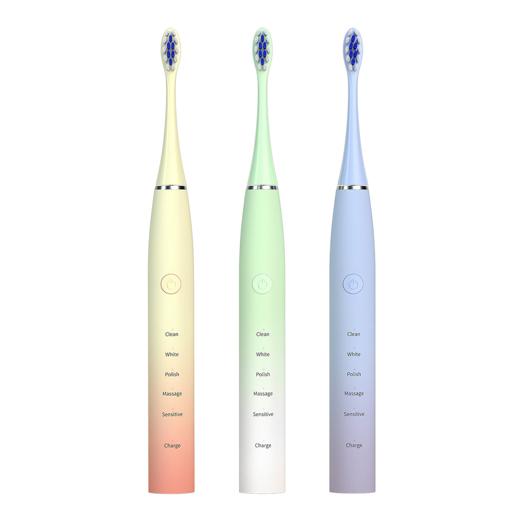 Ultrasonic Electric Toothbrush 5 Modes USB-C Rechargeable Soft-Bristled with Magnetic Levitation Motor