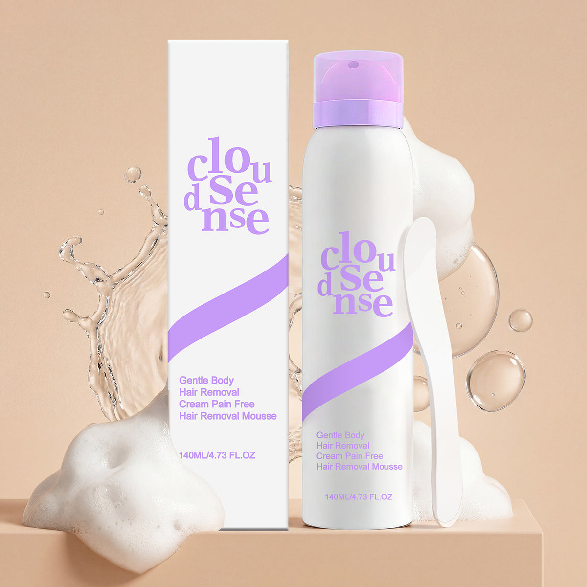 Gentle Hair Removal Mousse for Body