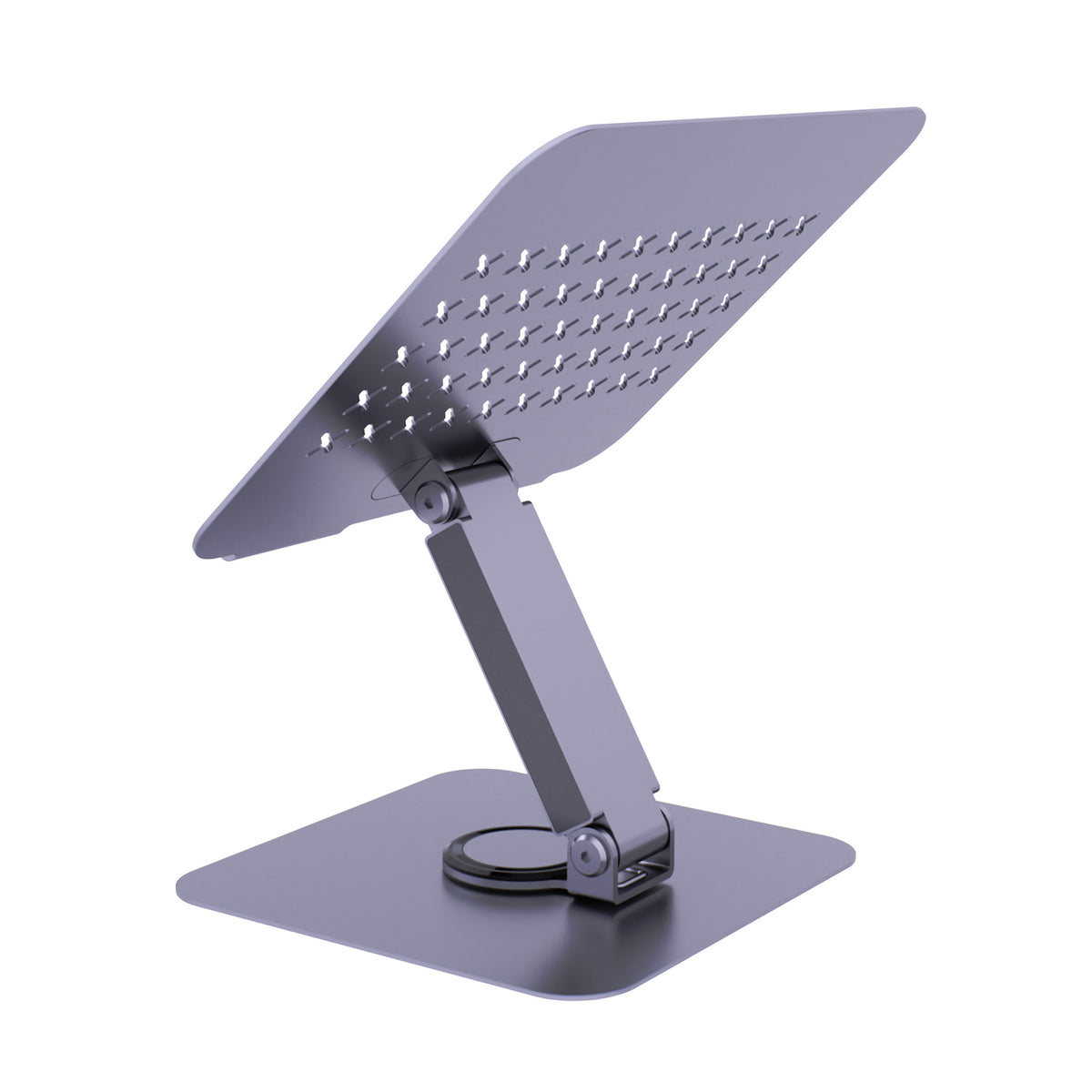 Aluminum Alloy Laptop Stand with Docking Station