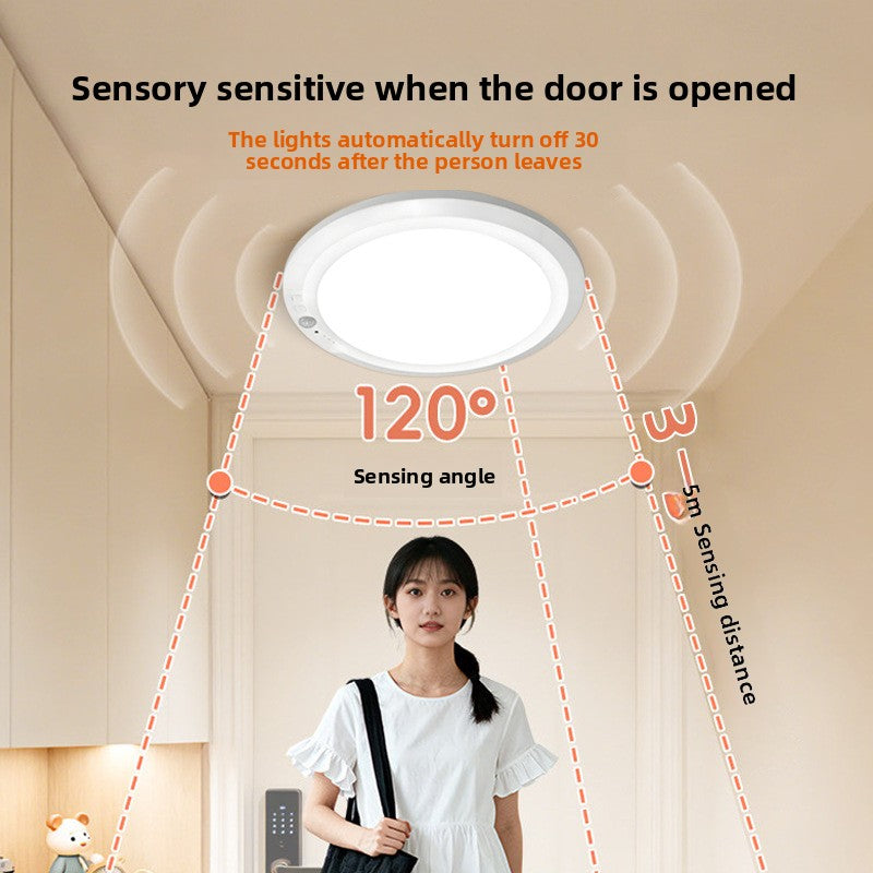 Rechargeable motion-sensor light