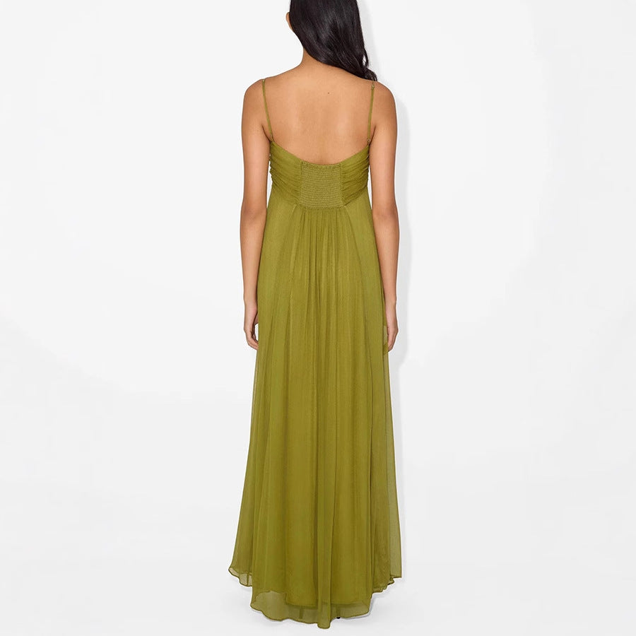 Womens Summer Spaghetti Strap Dress