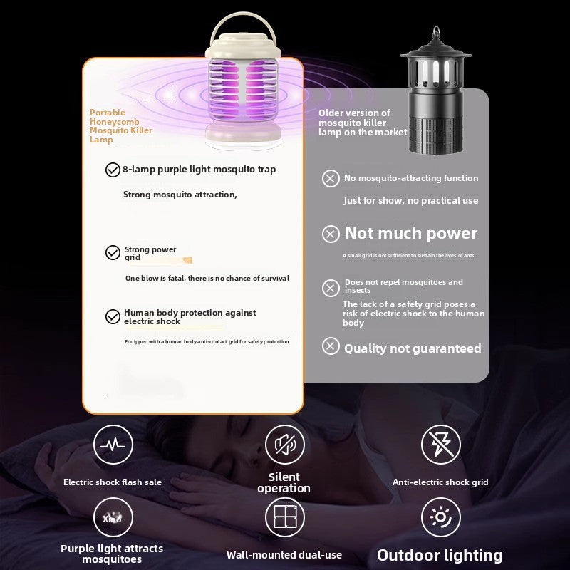 Mosquito repellent lamp, ambient light fixture