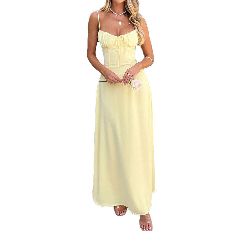 Elegant A-Line Mid-Length Dress