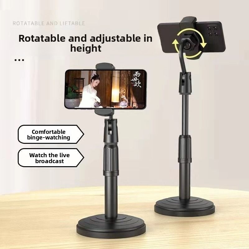 Desktop influencer live-streaming support stand