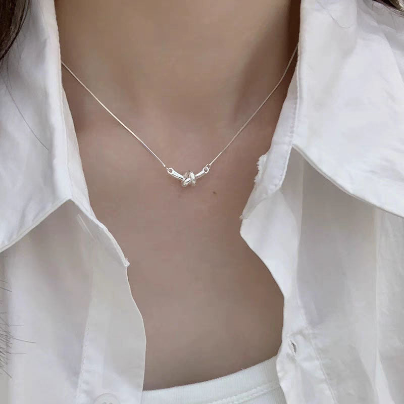 Niche Design Titanium Steel Necklace
