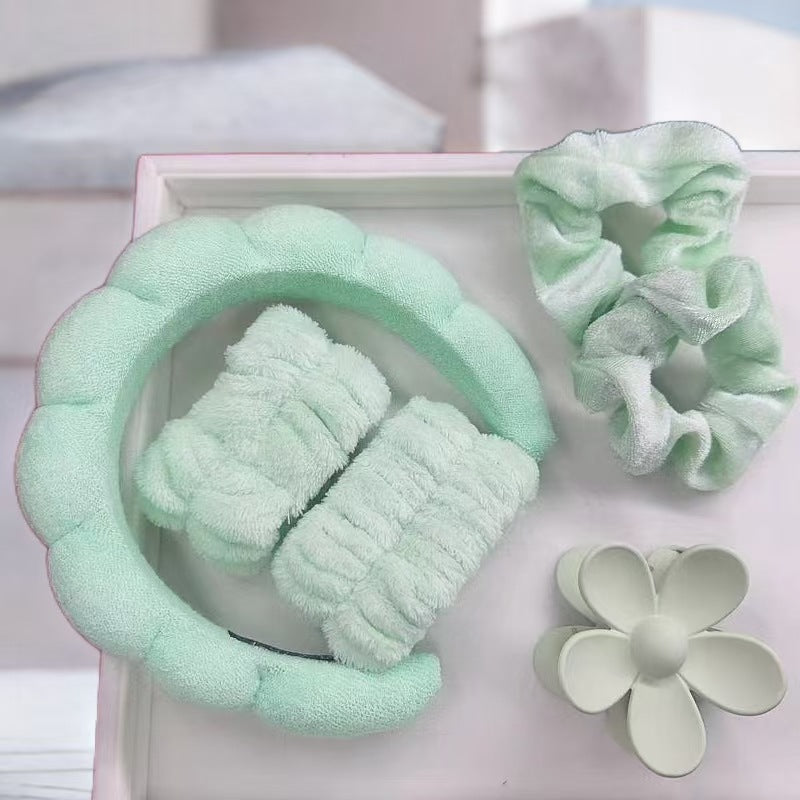 Soft Fabric Hair Accessories Set