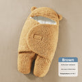 Autumn Winter Thickened Baby Swaddle Sleeping Bag with Anti-Startling Feature