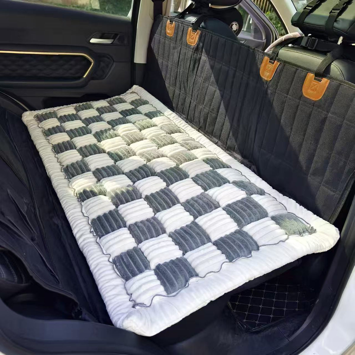 Furry Anti-Slip Pet Car Seat Mat