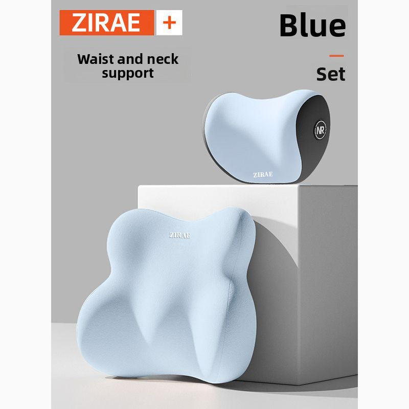 Car seatback headrest set