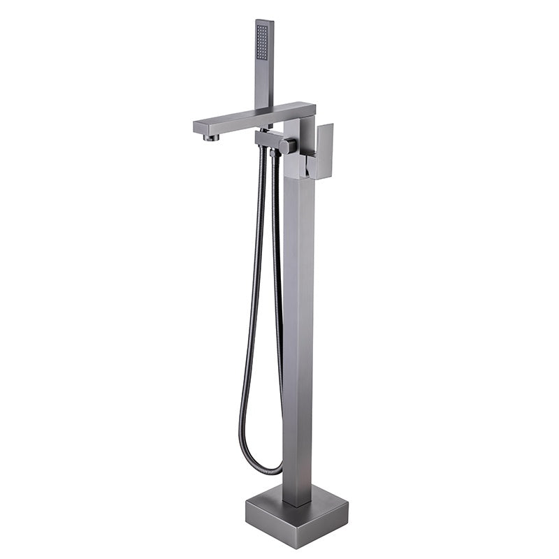 Freestanding Brass Bathtub Faucet with Shower