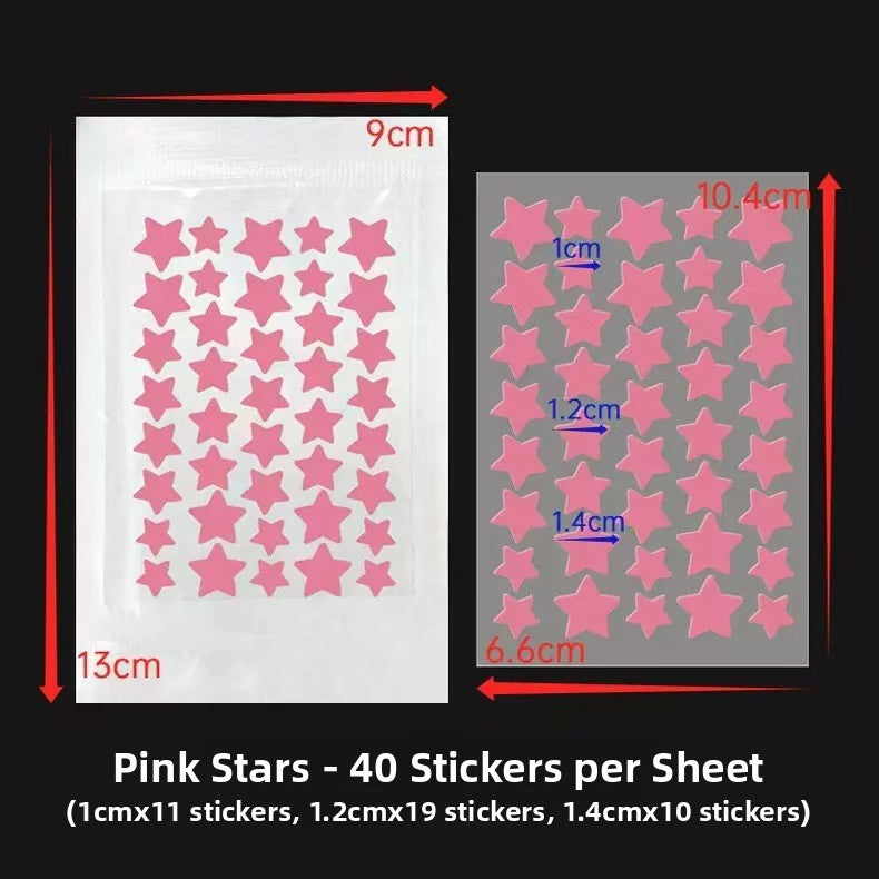 Hydrogel Acne Patches Star Shape
