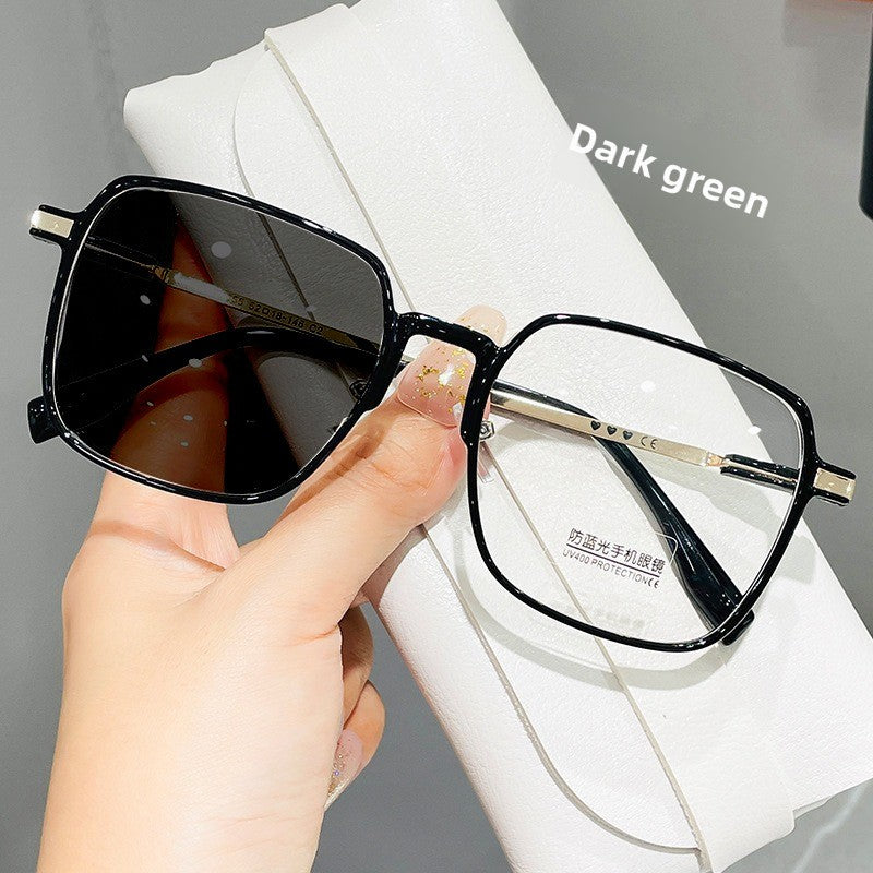 Photosensitive Color Changing Blue Light Glasses