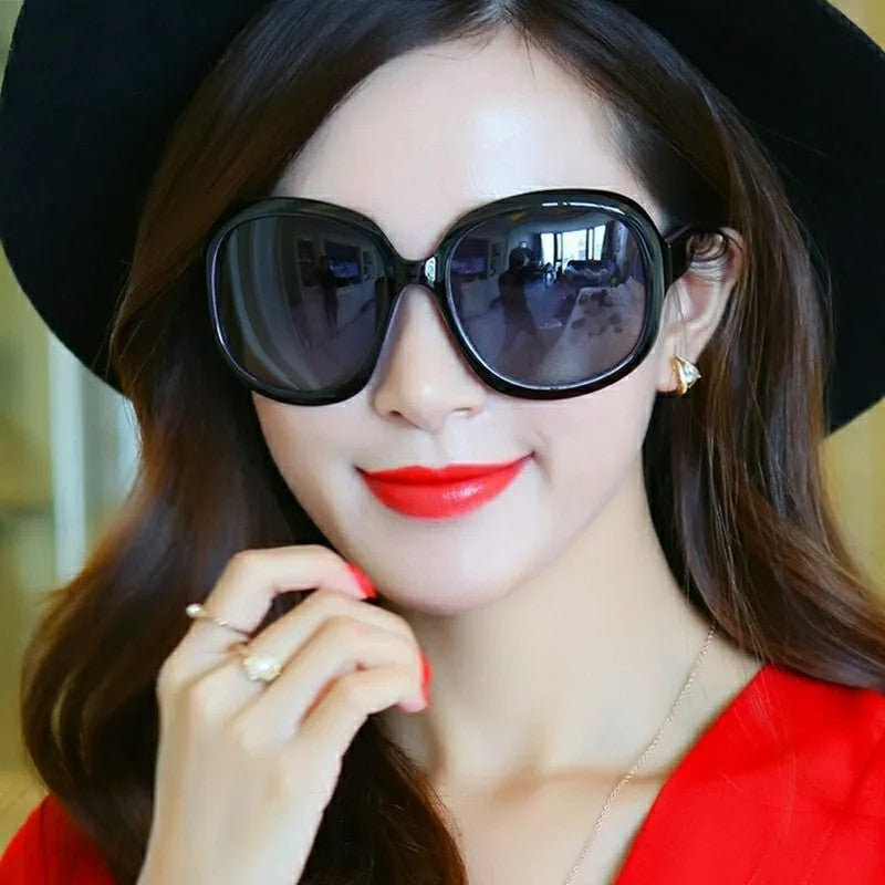 Women Aviator Sunglasses UV Protection Large Frame