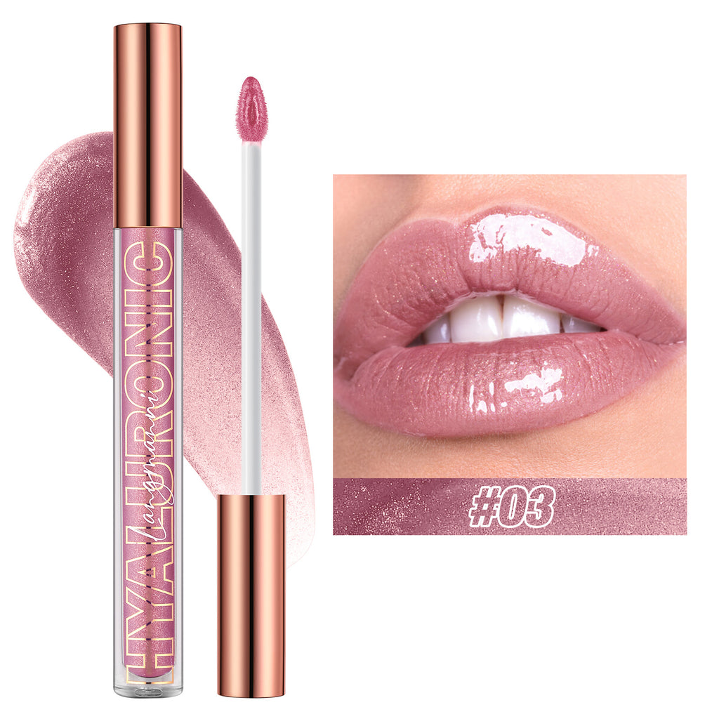 Hyaluronic Acid Glitter Lip Gloss Set