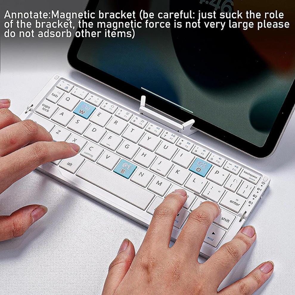 Foldable Bluetooth Keyboard for Mobile Devices