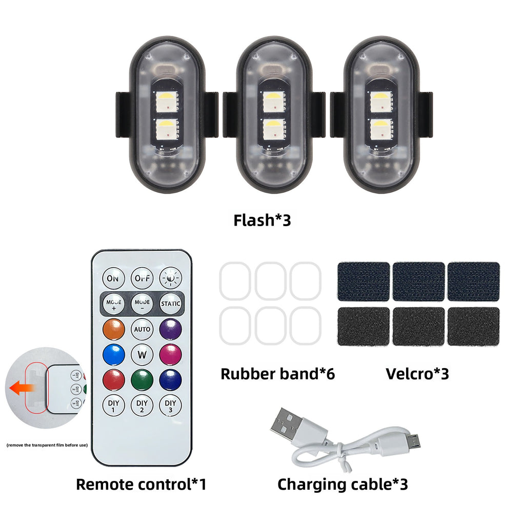 Remote Control LED Strobe Warning Light