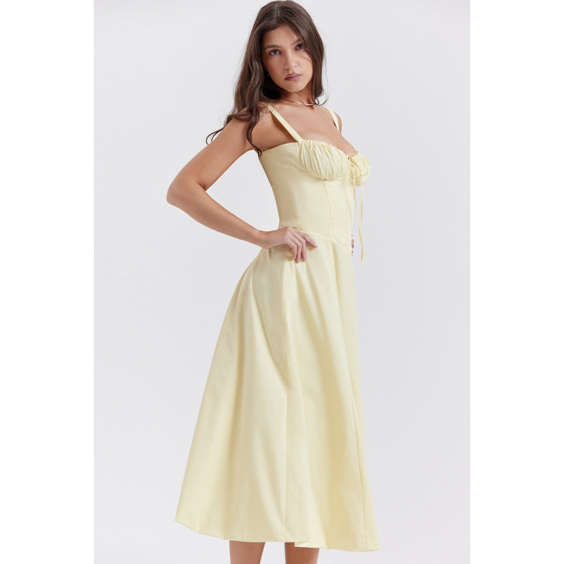 Elegant Sleeveless A-Line Dress