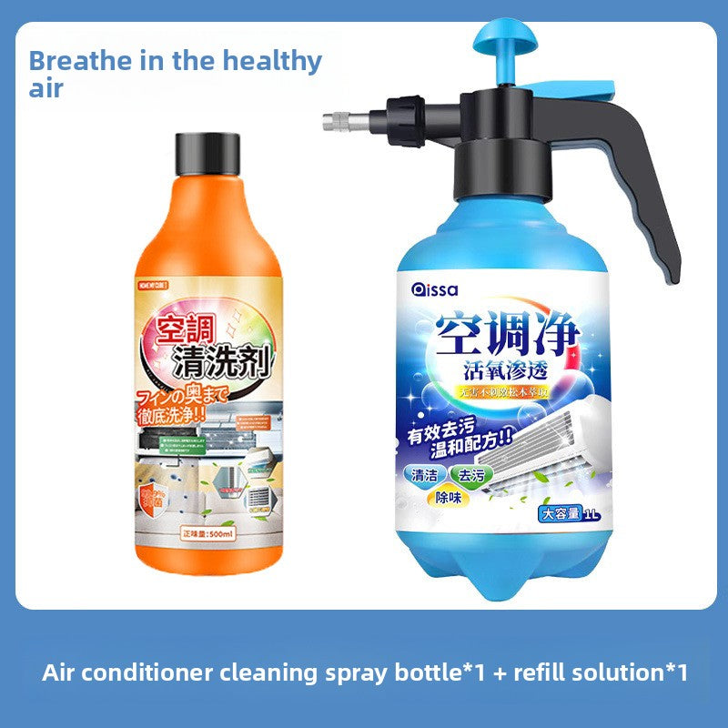 Air Conditioner Cleaning Set with Spray Bottle and Tools