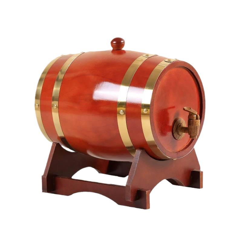 Handmade Wooden Beer Barrel