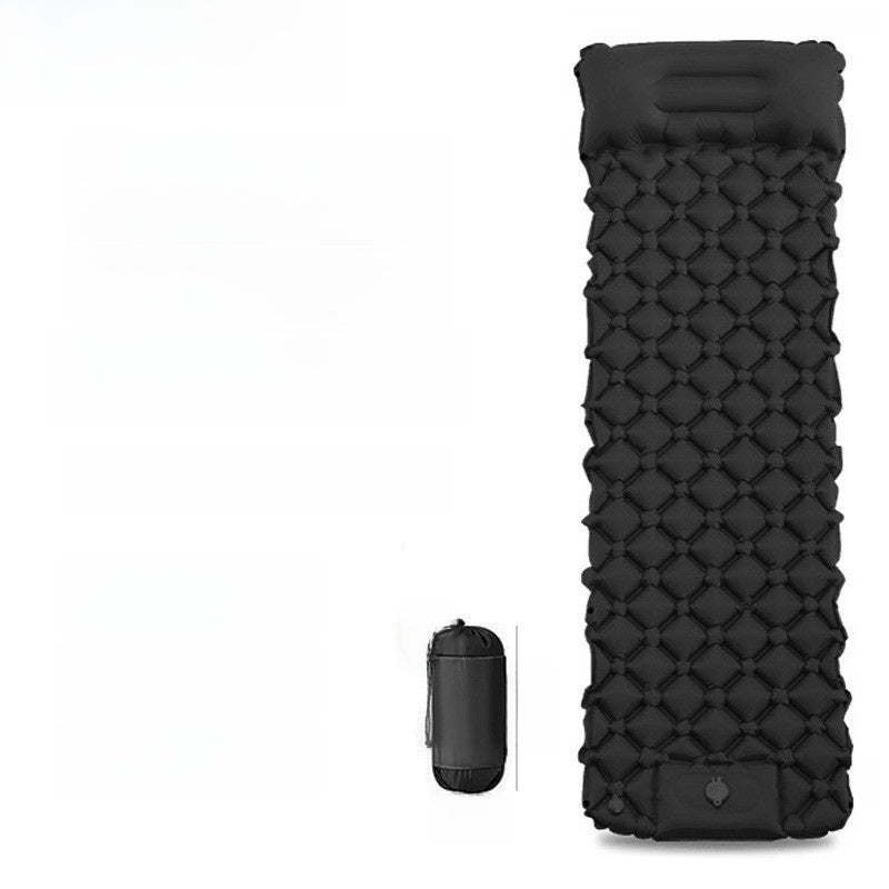 Ultra-Light Foot-Operated Automatic Inflatable Camping Mattress with Pillow