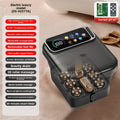 Foldable Electric Foot Spa with Digital Display Massage Heating Bubble Remote Control