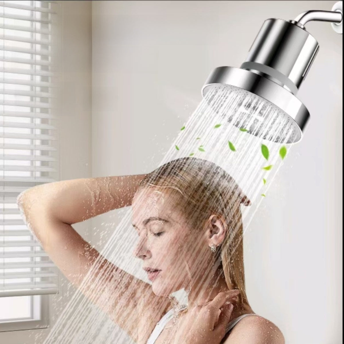 Filter shower top nozzle