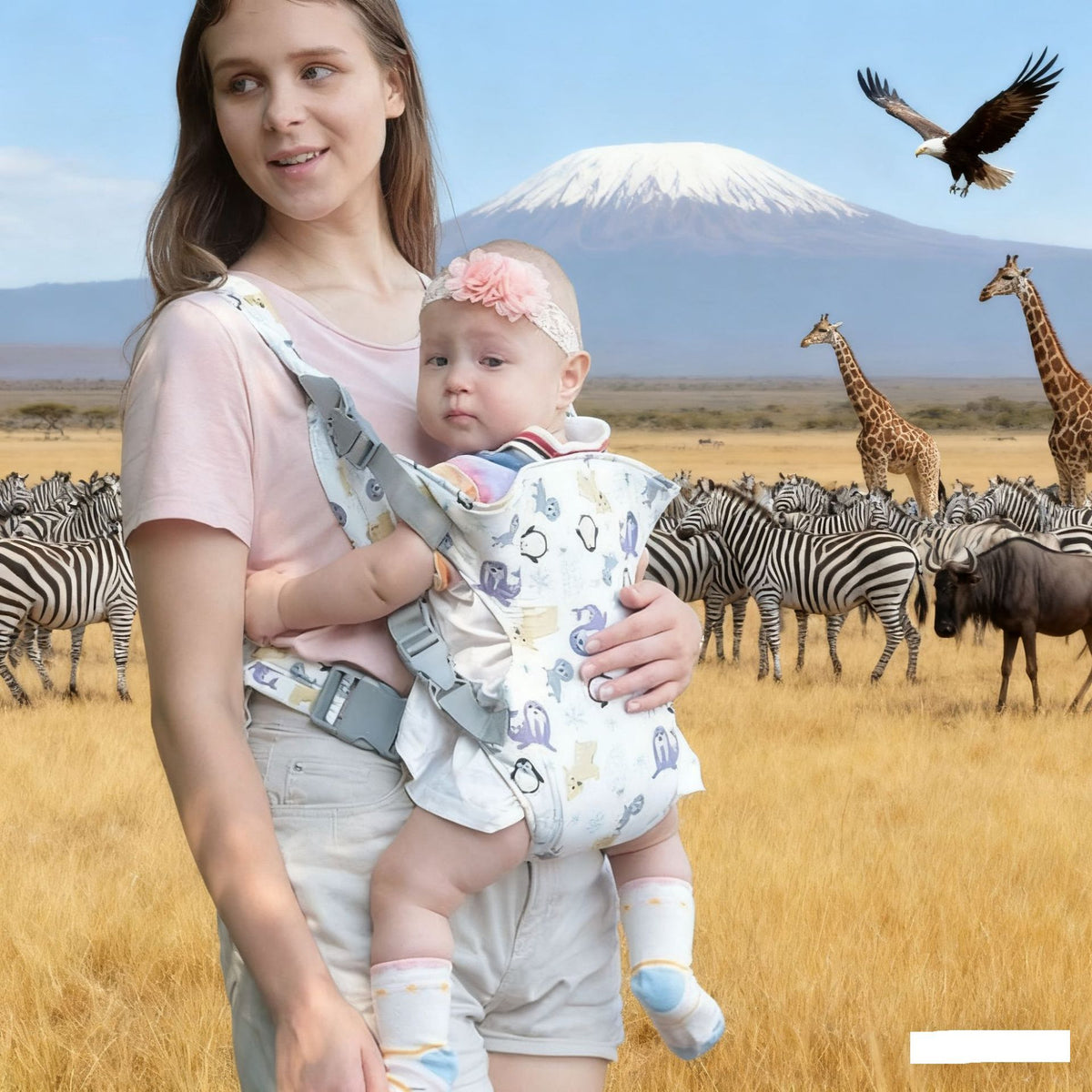 Multifunctional Baby Waist Stool Carrier
