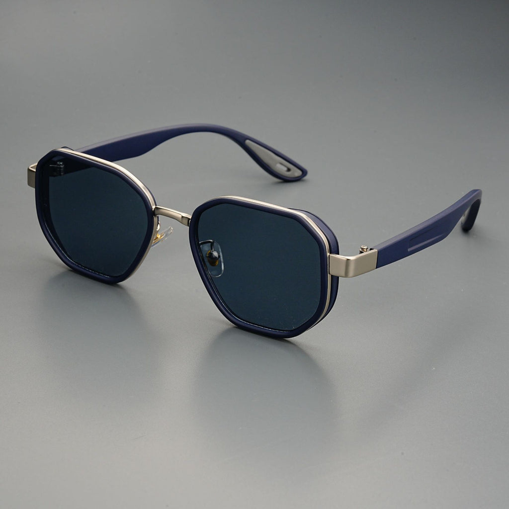 Retro Aviator Sunglasses TR90 Metal Frame