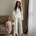 Women's Patchwork Blazer Jacket