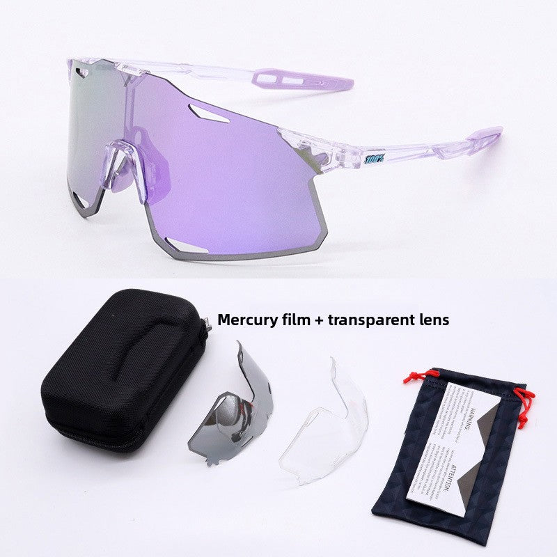 Interchangeable Lens Sports Sunglasses for Cycling and Outdoor Activities