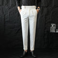 Men's all-season straight-leg stretch casual pants