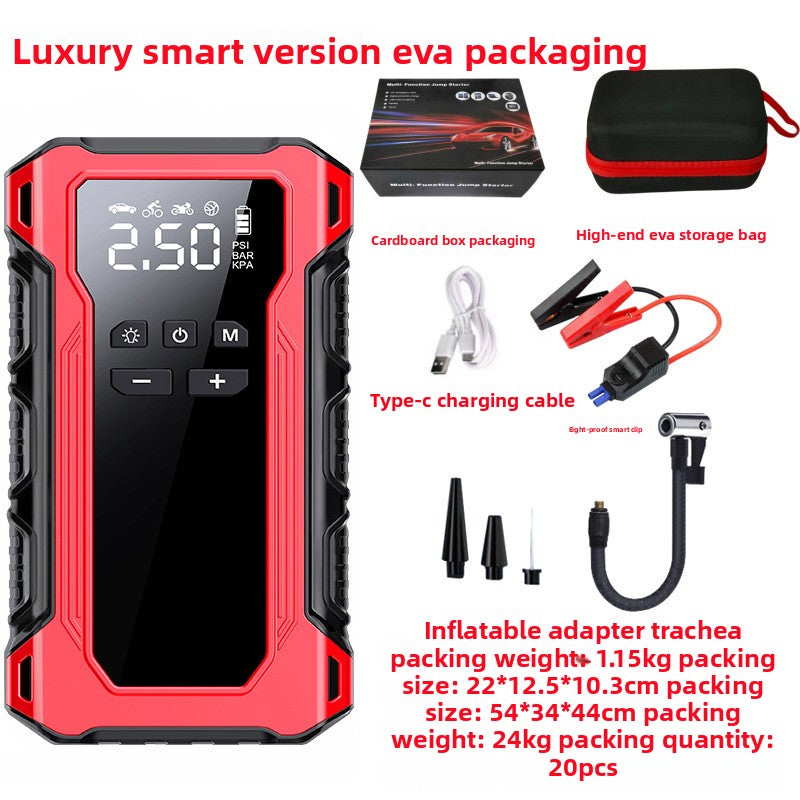 Car Emergency Starting Power  Wireless Air Pump All-In-One Machine
