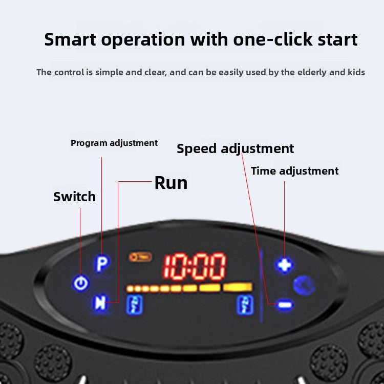 Vibration Slimming Machine with Elastic Bands