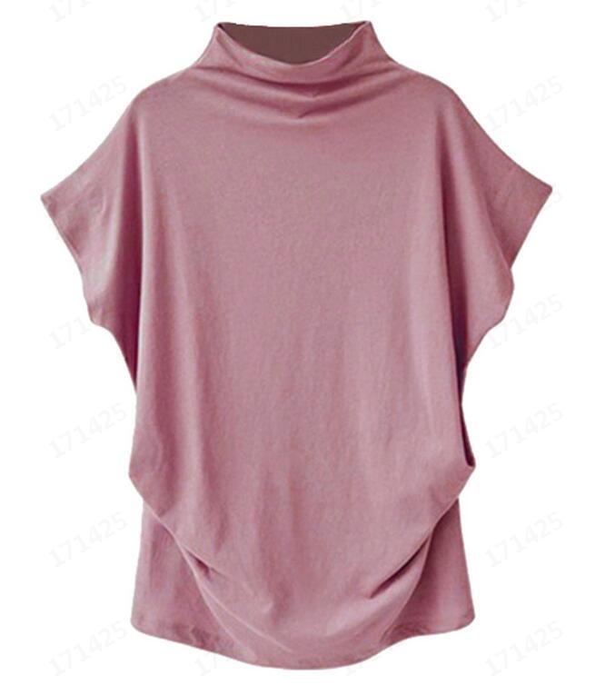 large size women's high collar top