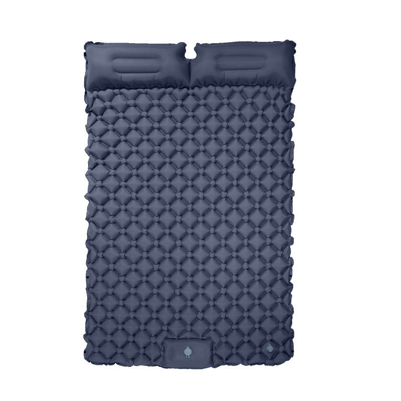 Ultra-Light Foot-Operated Automatic Inflatable Camping Mattress with Pillow
