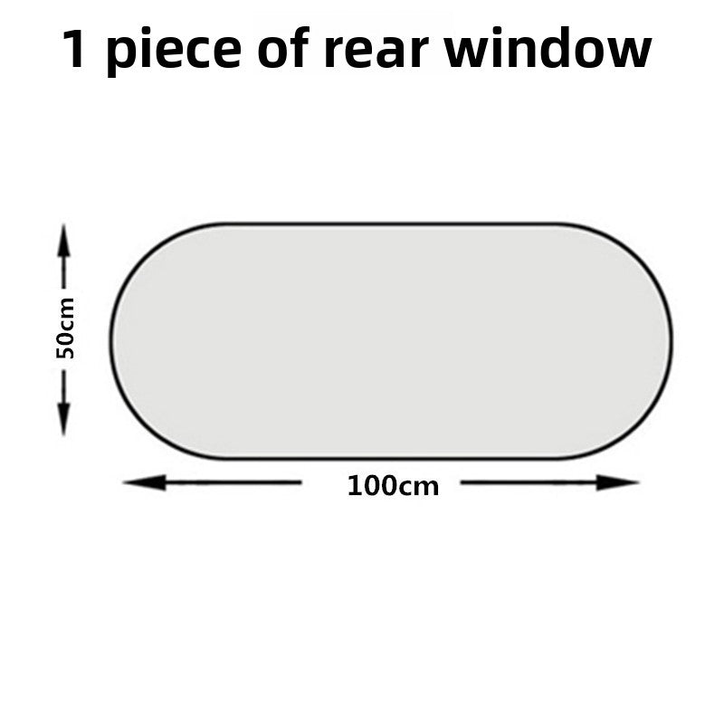 Car sunshade and heat-insulating front windshield cover