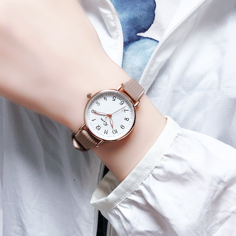Waterproof quartz watch