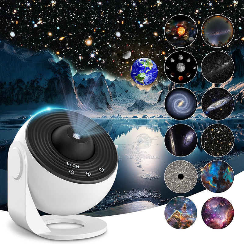 Starry Night Projection Lamp with Multiple Films