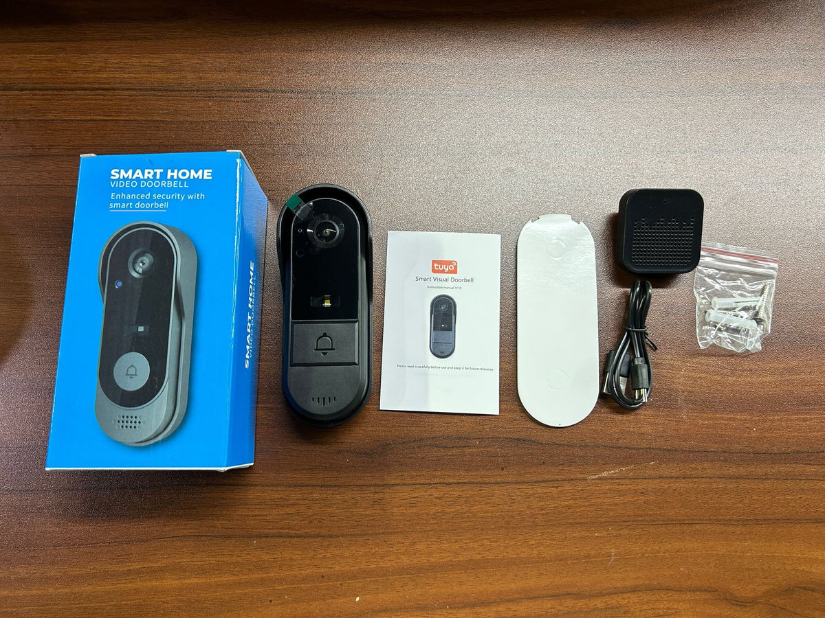 Intelligent wireless visual outdoor waterproof intercom doorbell