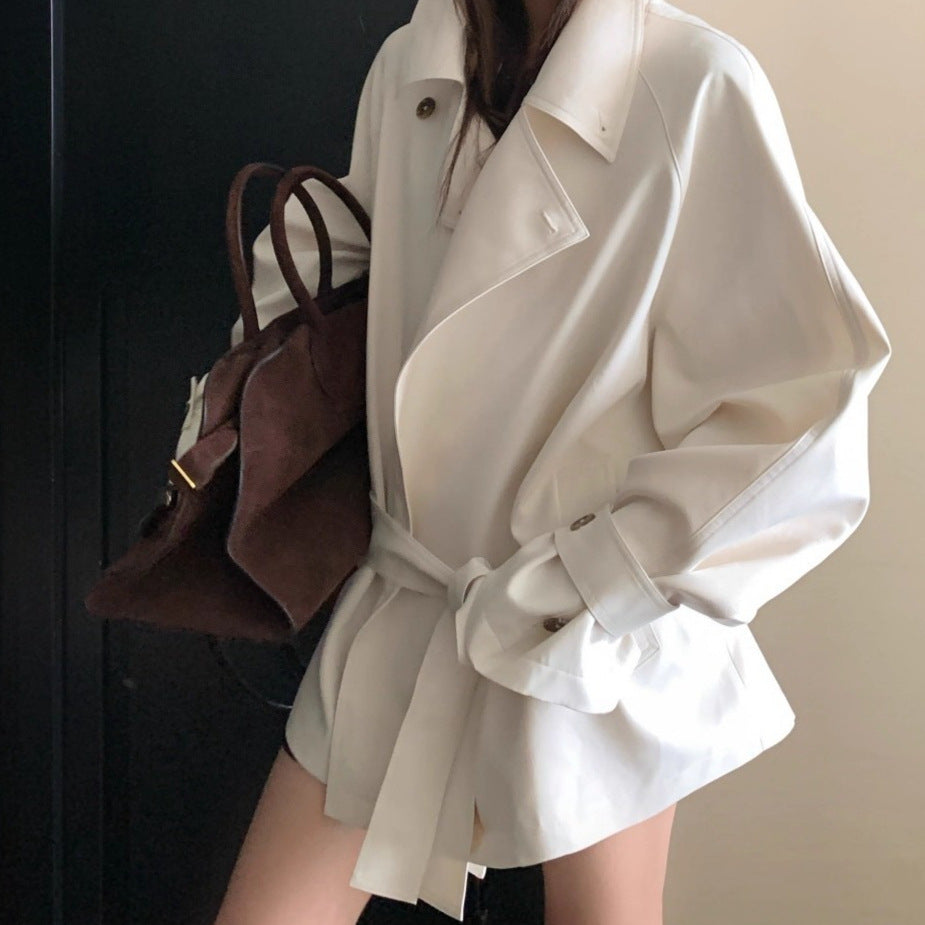 Casual Short Trench Coat For Women