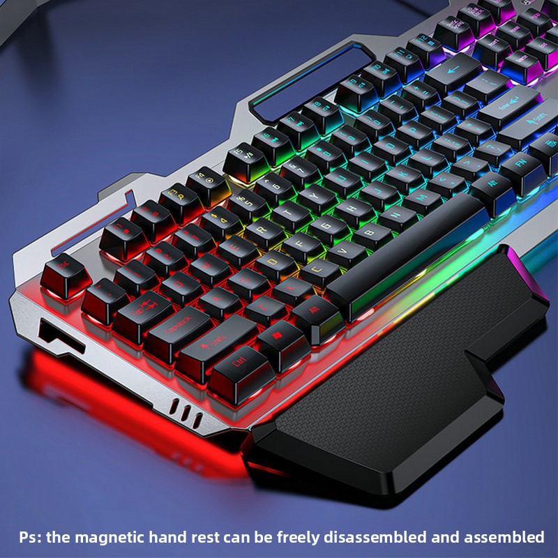 Mechanical Feel Wired Keyboard with Backlight