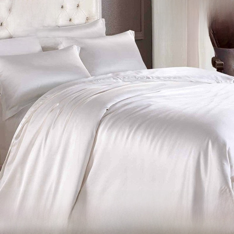Heavy Weight Double-Sided Imitation Silk Four-Piece Set