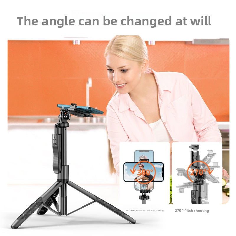 Selfie stick anti-shake telescopic tripod