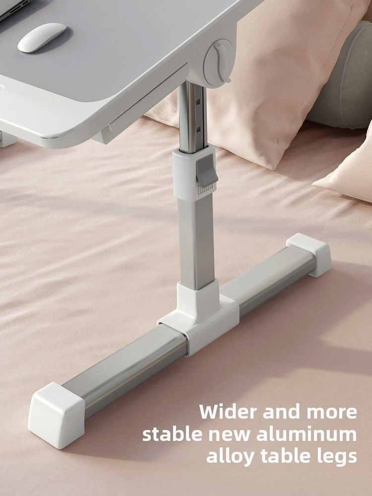 Adjustable Foldable Laptop Bed Desk with USB Port