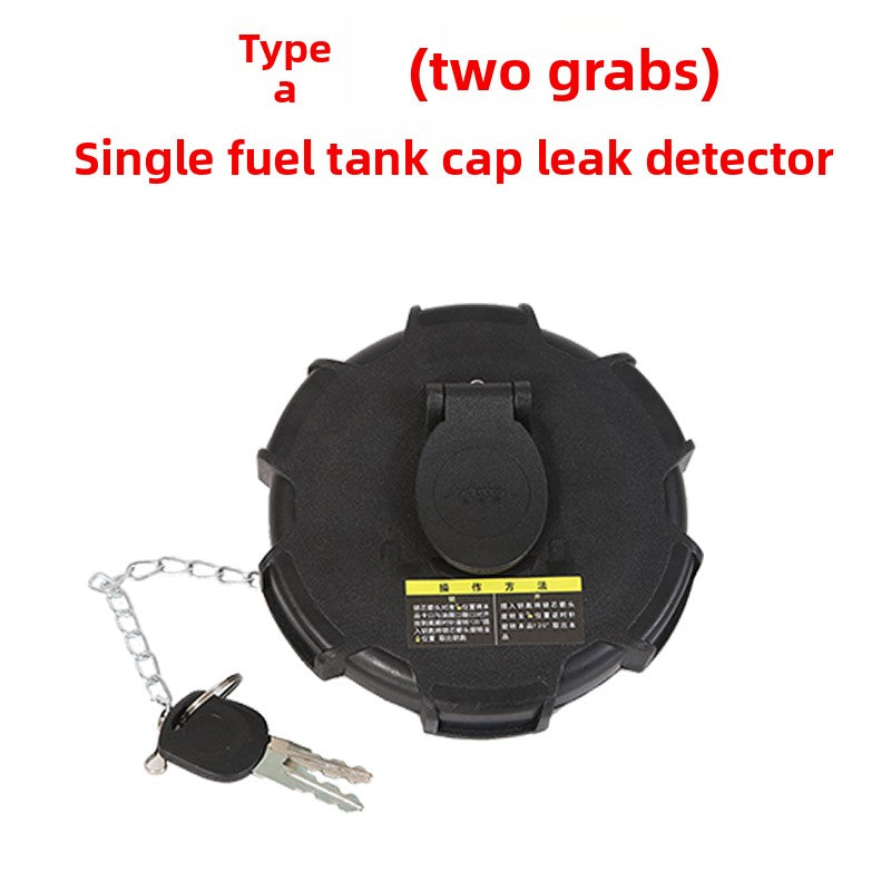 Anti-theft alarm for large truck fuel tanks