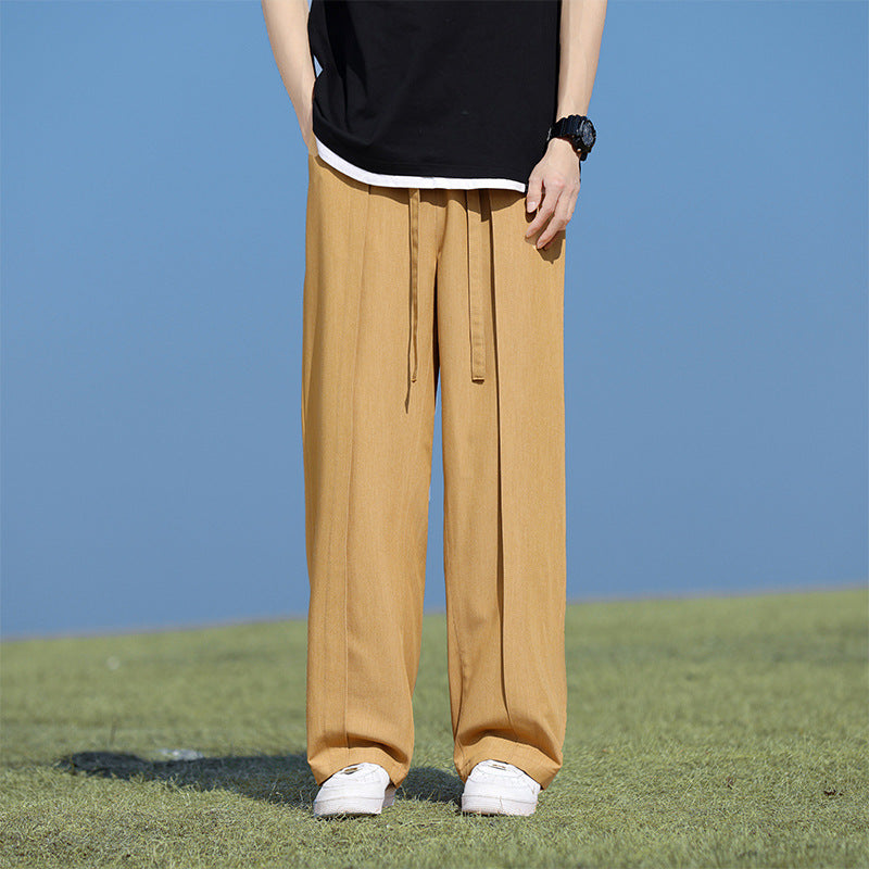 Retro Ice Silk Trousers