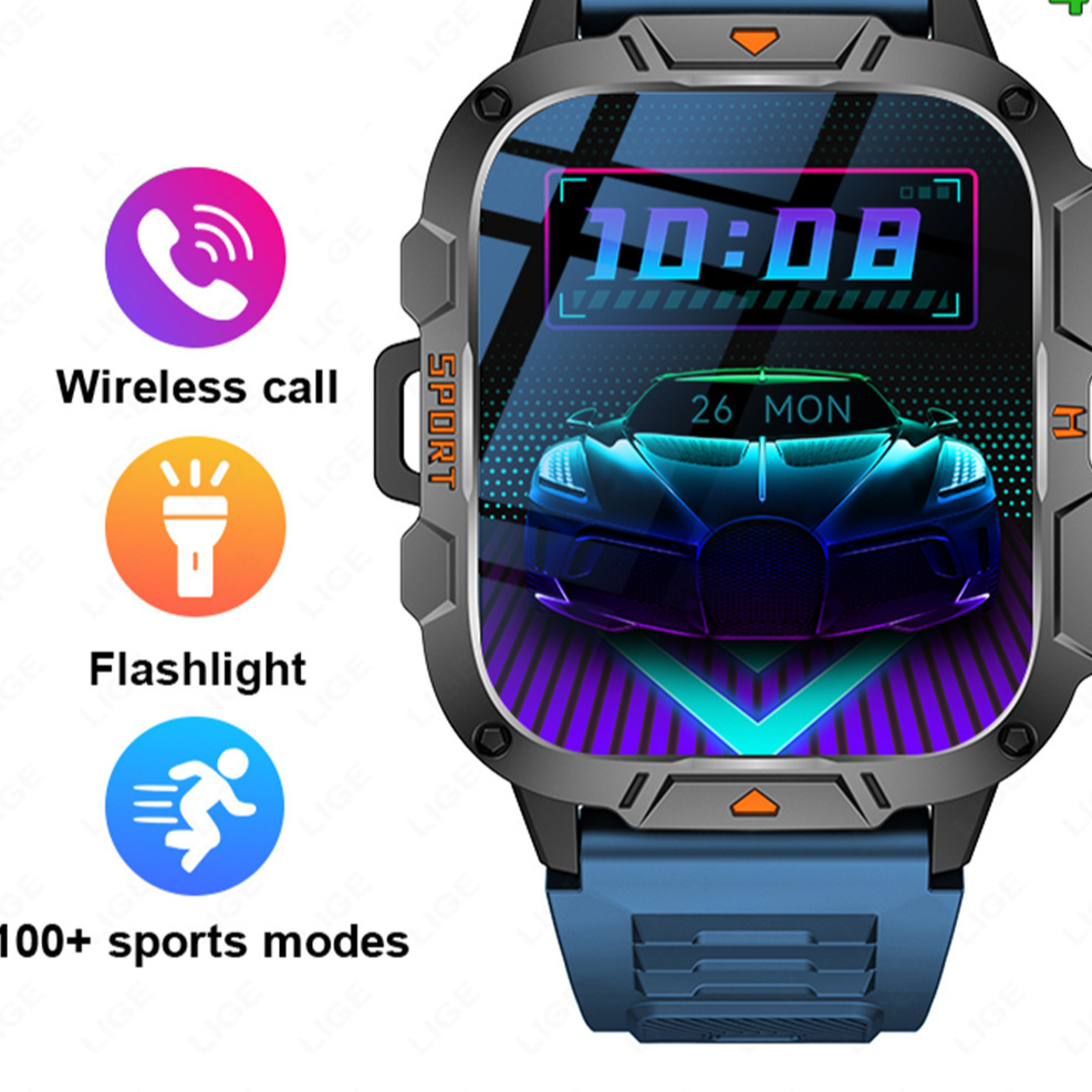 Multifunctional Health Smart Watch with Bluetooth Call
